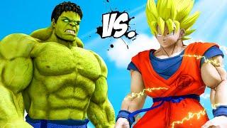 BIG HULK VS GOKU - SUPER EPIC BATTLE  KjraGaming