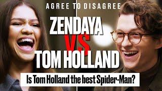 Tom Holland and Zendaya Argue Over The Internets Biggest Debates  Agree To Disagree  @LADbible