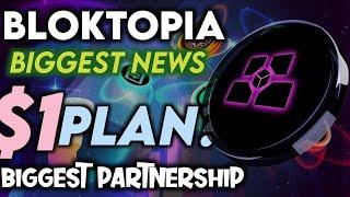 Bloktopia Coin Biggest Gaming Partnership?  Bloktopia Coin Future  Cryptocurrency News Today