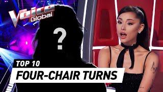 Mesmerizing 4-CHAIR TURNS during the Blind Auditions on The Voice