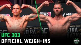 UFC 303 Official Weigh-ins
