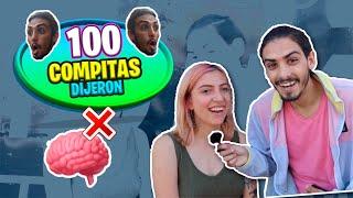 APAGÓ SU CEREBRO  l 100 Compitas Dijeron Ep.1