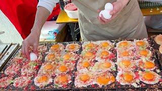 japanese street food - OSAKA-YAKI mini okonomiyaki