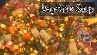 Vegetable Soup  Easy Vegetable Soup