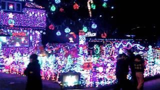 Most Christmas light lit house in Canada?