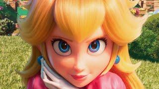 ITS PRINCESS PEACH HER BEAUTY IS INCOMPARABLE SUPER MARIO BROSS MOVIE 2023