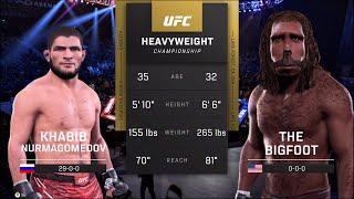 UFC 5 - Bigfoot vs. Khabib Nurmagomedov - Eagle Fights ️