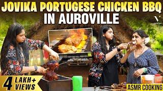 Jovikas Portuguese BBQ chicken with a twist  BBQ Chicken Recipe  #asmrvideo  Vanitha Vijaykumar