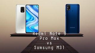 Redmi Note 9 Pro Max vs Samsung M31 - Specification Comparison  Tamil 