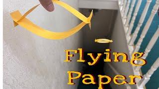 Paper Flying l Make a easy Paper Plane