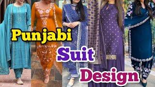 Latest punjabi suit designs 2023  Punjabi suit designs for wedding party wear  Dress designs 2023