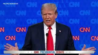 WATCH Trump delivers closing statement at CNN Presidential Debate