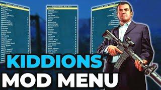 GTA 5 Kiddions Mod Menu  GTA V Kiddions Cheat Menu  GTA 5 Kiddions Menu Download