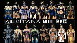 Mortal Kombat KITANA DLC MK Costume Skin PC Mod MK9 Komplete Edition MKKE