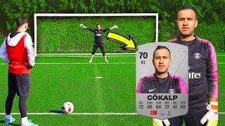 WE TOOK 100 SHOTS ON A 70 RATING GOALKEEPER