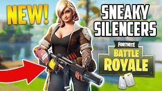 BEST SQUAD EVER *SNEAKY SILENCERS* Fortnite Battle Royale