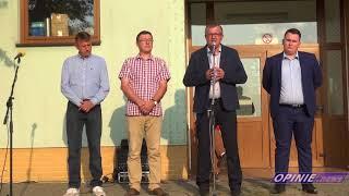 Konferencja kandydata na burmistrza Radzynia Mariusza Skoczylasa