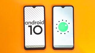 Samsung Galaxy A10s Android 10 vs Android 11