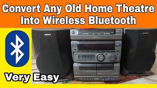 Home theatre ko Wireless Bluetooth kaise Banaye - How to make Home theatre wireless
