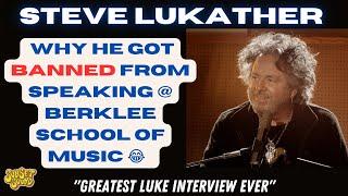 Steve Lukather On Why Hes Banned From Berklee College Of Music + His Friendship With Ray Parker Jr