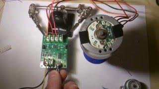 Banggood - DC Brushless Motor Controller - VCR Motor test