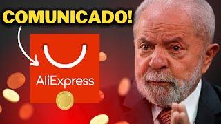 ALIEXPRESS EMITIU UM COMUNICADO SOBRE AS NOVAS TAXAS DE IMPORTAÇÃO JÁ TEM DATA E REDUÇÃO PARA ...