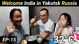 How Yakutian Treat Indian  Meet My Host Family  Yakutsk Russia