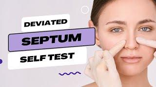 Deviated Septum Self Test