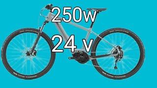 Испытания электро велосипеда 24v 250w  я думал будет хуже