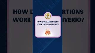 How assertions work in WebdriverIO?