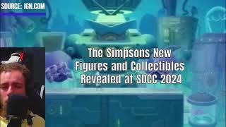 The Simpsons New Figures and Collectibles Revealed at SDCC 2024