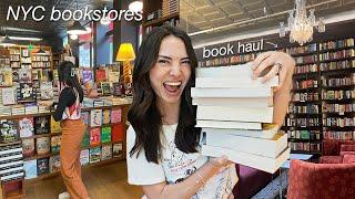 ULTIMATE BOOK VIDEO nyc bookstores huge haul & reading a 5 star book