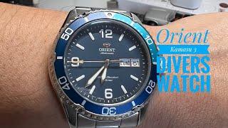 Orient Mako III  Kamasu OR-RA-AA0818L19B  Divers Watch Unboxing