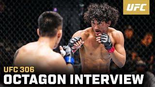 Raul Rosas Jr. Octagon Interview  UFC 306