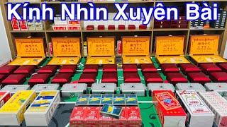 kính áp tròng nhìn xuyên bài mới nhất  kính mỹ 12 D mới nhất 2024 nhìn xuyên lá bài