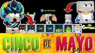 Cinco De Mayo 2024 All New Items Volcanic Crown  Growtopia