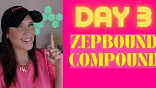 ZEPBOUND COMPOUNDED Day 3-5 Zepbound Compound -88LB Zepbound Weight Loss 9 Tips I Learned