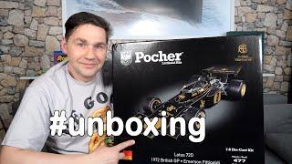 Pocher Lotus 72D John Player Special 18 Bausatz #unboxing