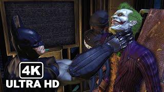 Batman Brings Joker to Arkham Asylum Scene - Batman Arkham Asylum 4K ULTRA HD