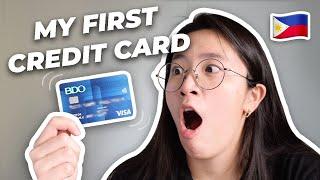  How I got a Credit Card as a Student Philippines  Credit Cards for Beginners  BDO Visa Classic