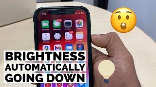 How To Fix iPhone Brightness Automatically Going Down to Zero - FIXED