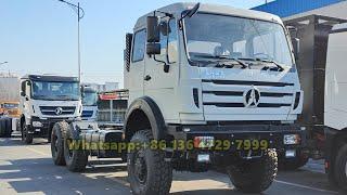 Beiben 6x6 off road truck Whatsapp +86 136 4729 7999