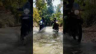 New Himalayan 452 2024 & 411 Water Crossing  #shortfeed #shorts #viral