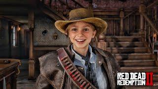 If you follow Sadie she will do something cute to your horse - RDR2