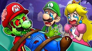 What Will Happen When Mario Turns into a Zombie?  Funny Animation  The Super Mario Bros. Movie