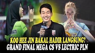 KOO HEE JIN NGOMONG LANGSUNGDEMI LIHAT AKSI MEGA DI GRAND FINAL SANG PELATIH BAKAL HADIR DI ARENA