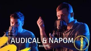 Audical & NaPoM  Riddim  Live in Studio Performance  American Beatbox