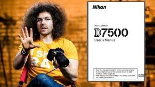 Nikon D7500 Users Guide