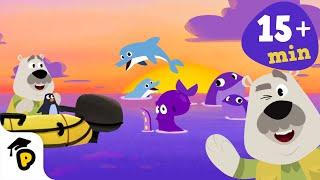Learn about Animals of the Sea⎜Ocean Life  Kids Learning Cartoon  Dr. Panda TotoTime