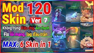 Hướng Dẫn Mod Full 120 Skin Liên Quân Không Trùng Hiệu Ứng Âm Thanh Mùa S3 2024 Ver 7  KPM